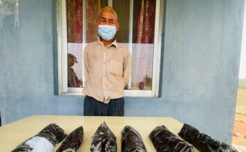 सशस्त्र प्रहरी बल नम्बर ३० गणद्वारा ठूलो मात्रामा लागूऔषध बरामद