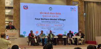 टेसनपुरमा ‘फोर बेटर मोडल भिलेज’ कार्यक्रम सुरू