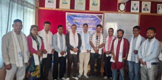 ज्ञानोदय पुस्कालयका पदाधिकारीद्वारा सपथ तथा पदभार ग्रहण