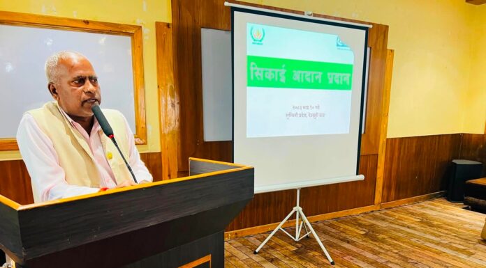 विपद् र शिक्षाको क्षेत्रमा बी-ग्रुपकाे काम उल्लेखनीय : मन्त्री अहिर