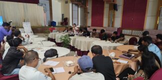 बालबालिकाको मुद्दाका सवालमा पत्रकारसंग अन्तरक्रिया