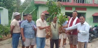 कालो बेसार तथा फलफूल खेतीसम्बन्धी तालिम तथा बिरुवा वितरण